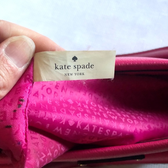 KATE SPADE Wellesley Small Camryn Sweetheart Pink Leather Satchel - Picture 7 of 11